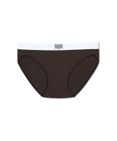 UNDERWEAR W CLASSIC LOGO EBAND HIPSTER dark brown