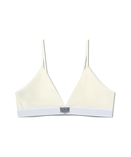 UNDERWEAR W CLASSIC LOGO EBAND BRA ivory