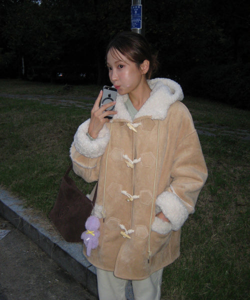 ANC HOODIE MUSTANG_BEIGE