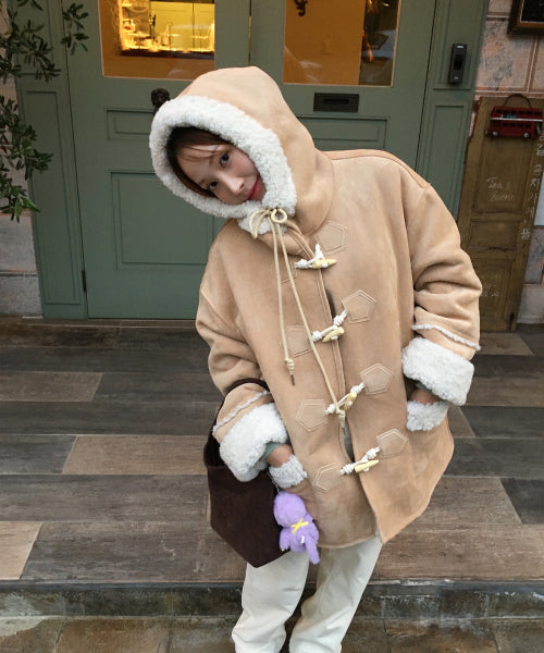 ANC HOODIE MUSTANG_BEIGE