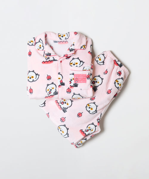[Damgom] Warm Bear Sleep Pajama (LIGHT PINK)_SPPPG11U01