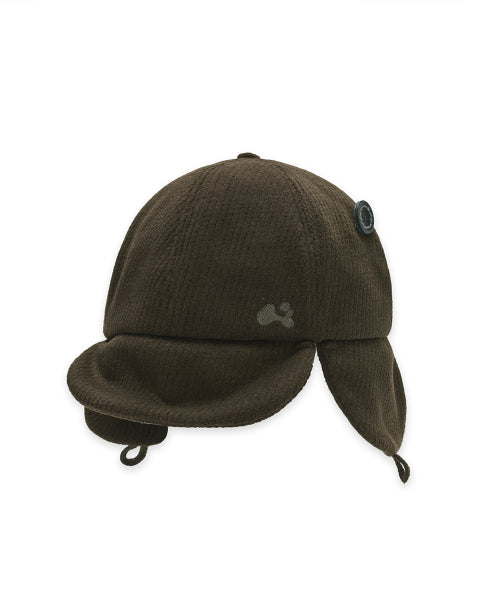 Trooper flap button cap (Brown)