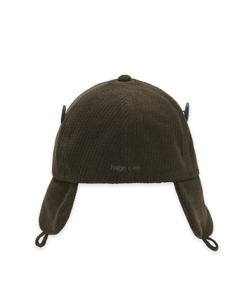 Trooper flap button cap (Brown)