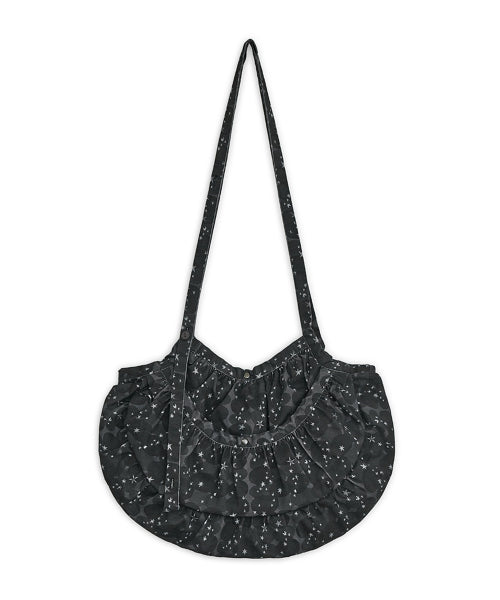 Stardust printed cross bag (Black)