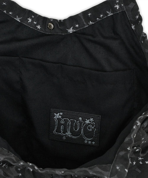 Stardust printed cross bag (Black)