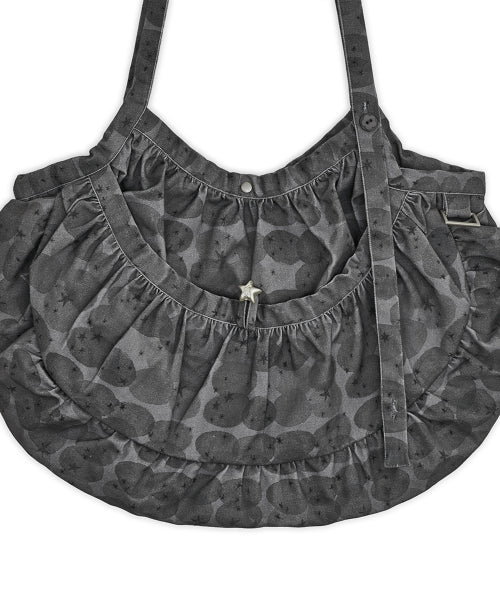 Stardust printed cross bag (Charcoal)