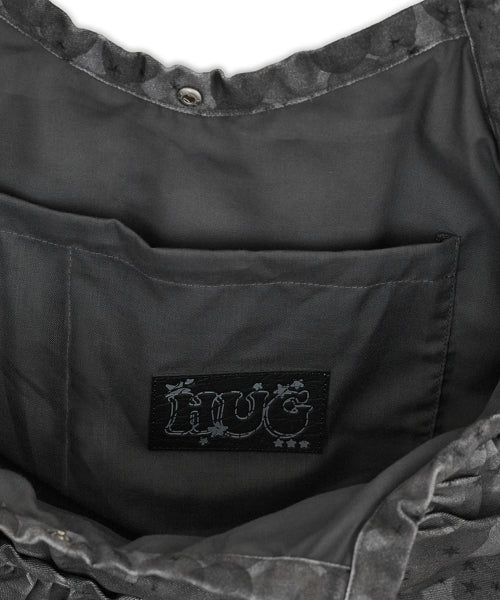 Stardust printed cross bag (Charcoal)