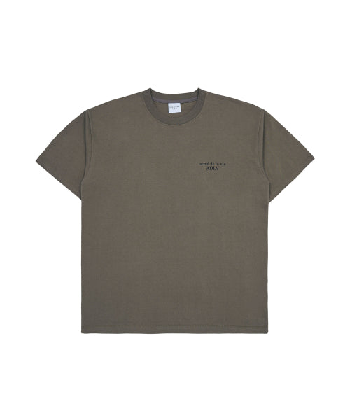 [2PACK] BASIC LOGO SEASON2 SHORT SLEEVE T-SHIRT R (5COLOR)