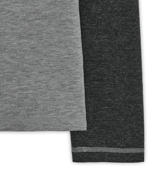 Love sick drawing off-shouler top (Charcoal)