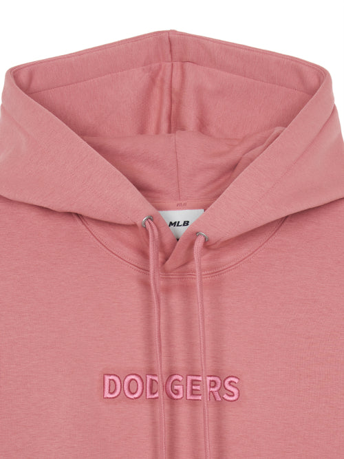 Basic Small Logo Napping Hoodie LA (Coral)