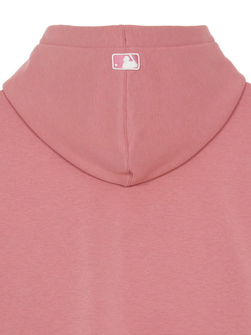 Basic Small Logo Napping Hoodie LA (Coral)