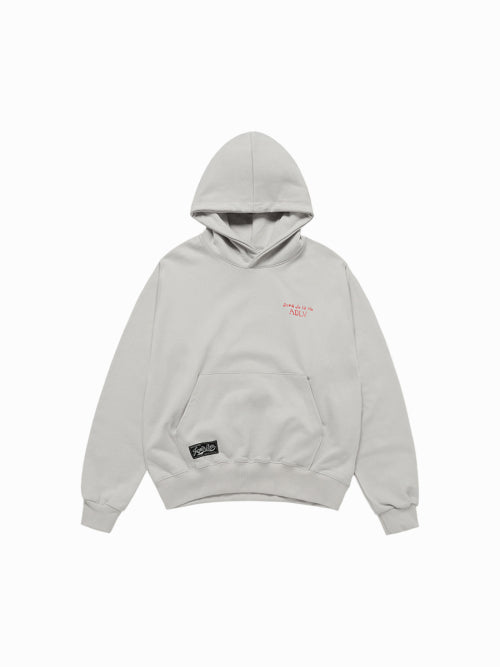 GLOSSY LOGO HOODIE (2COLOR)