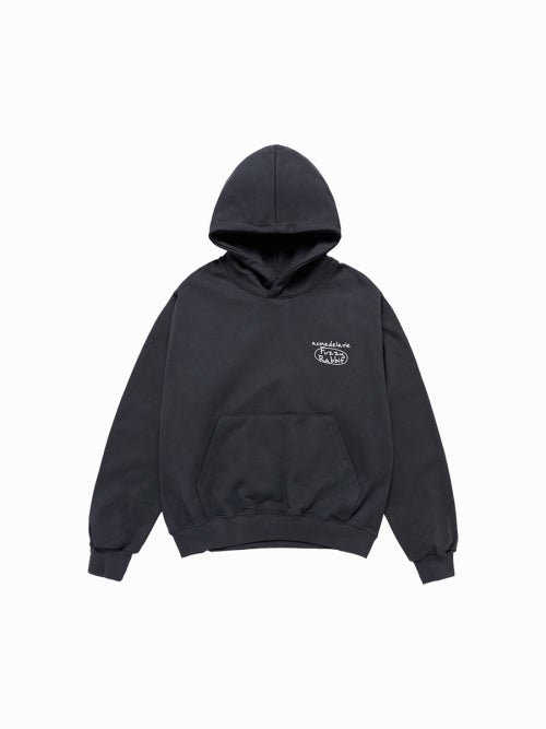 DOODLE FUZZY RABBIT HOODIE (2COLOR)