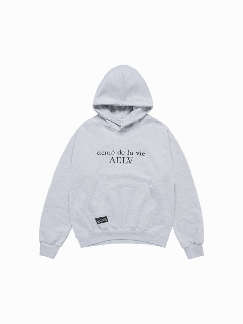 FRONT BASIC LOGO HOODIE (2COLOR)