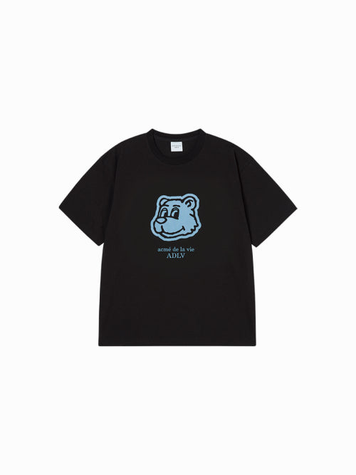 AC BEAR MESH FACE SHORT SLEEVE T-SHIRT (2COLOR)