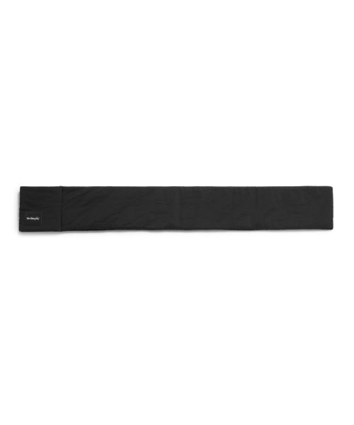 Padded reversible (fleece) muffler - BLACK