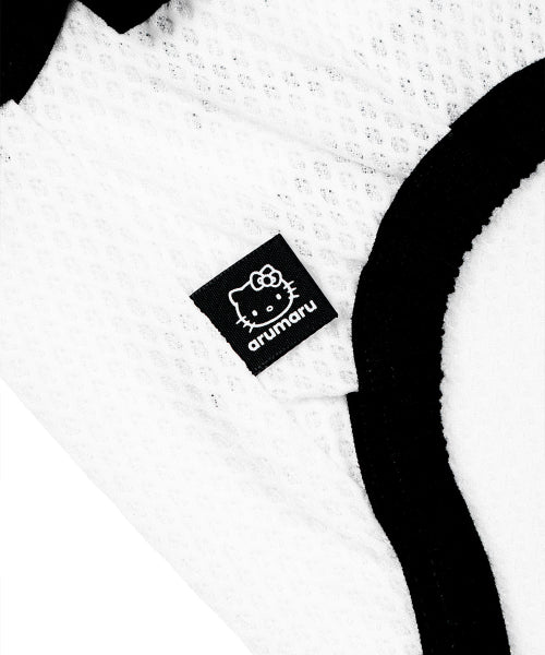 HELLO KITTY X ARUMARU PET SLEEVELESS MESH TOP_BLACK