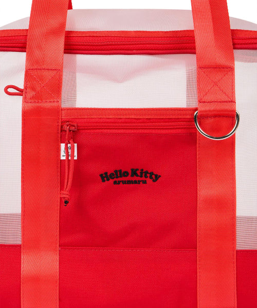 HELLO KITTY X ARUMARU CARRY BAG_RED
