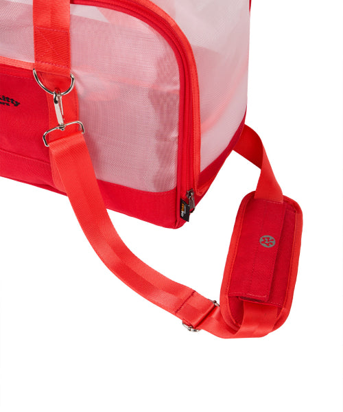 HELLO KITTY X ARUMARU CARRY BAG_RED