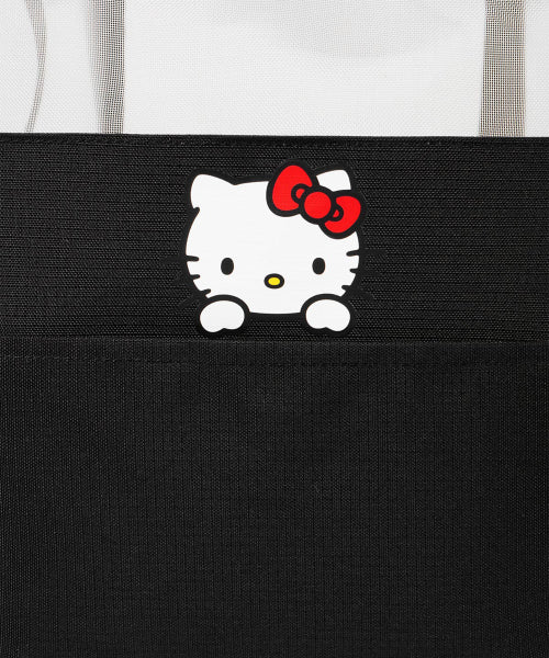 HELLO KITTY X ARUMARU CARRY BAG_BACLK