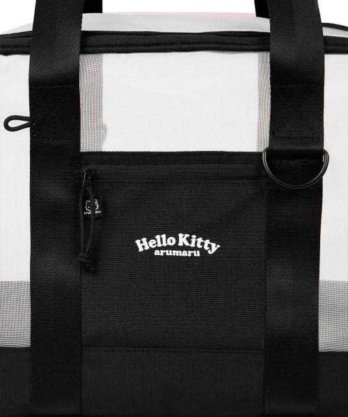 HELLO KITTY X ARUMARU CARRY BAG_BACLK