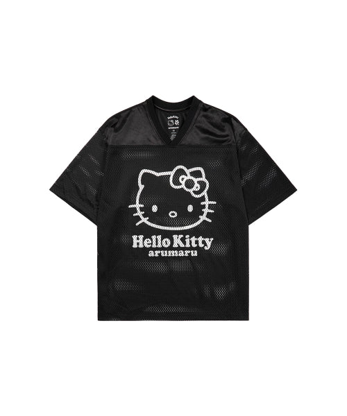 HELLO KITTY X ARUMARU FOOTBALL JERSEY SET_BLACK