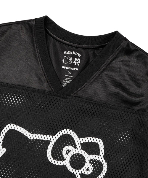 HELLO KITTY X ARUMARU FOOTBALL JERSEY SET_BLACK