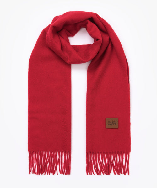 RC CASHMERE 100% MUFFLER RED