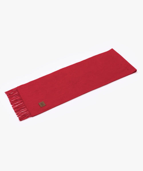 RC CASHMERE 100% MUFFLER RED