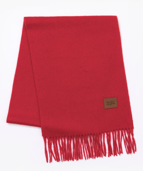 RC CASHMERE 100% MUFFLER RED