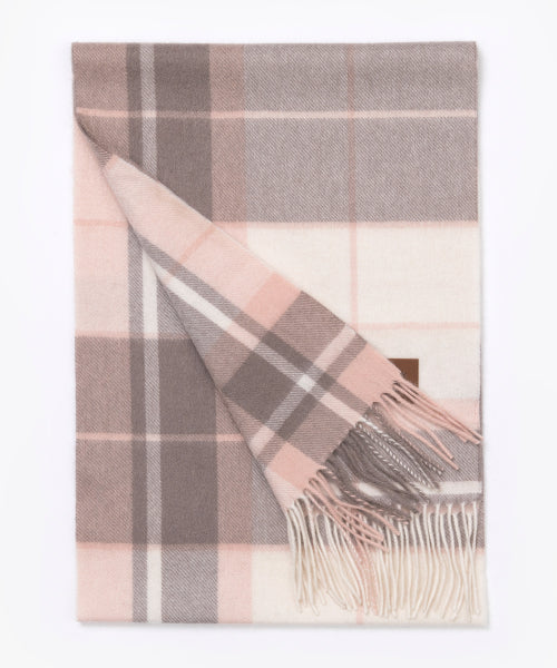 RC CASHMERE 100% MUFFLER MUNM PINK