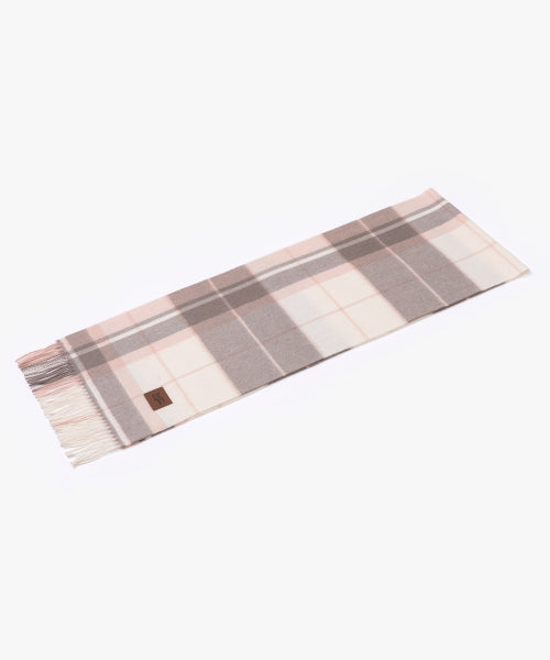 RC CASHMERE 100% MUFFLER MUNM PINK