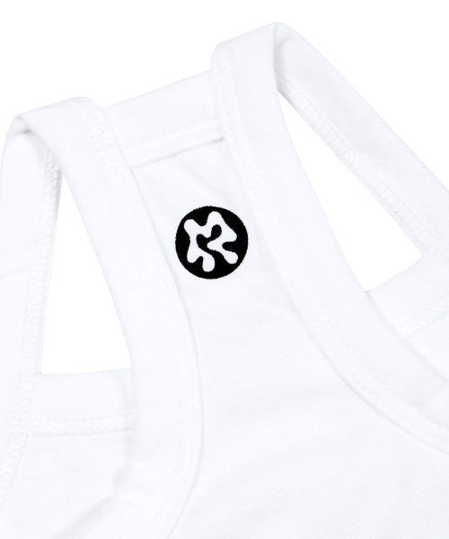 HELLO KITTY x ARUMARU PET LOGO CROP TOP_WHITE