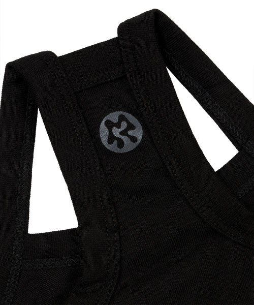 HELLO KITTY x ARUMARU PET LOGO CROP TOP_BLACK