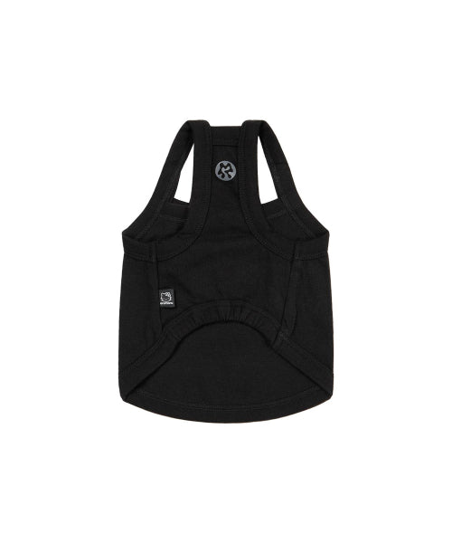 HELLO KITTY x ARUMARU PET LOGO CROP TOP_BLACK