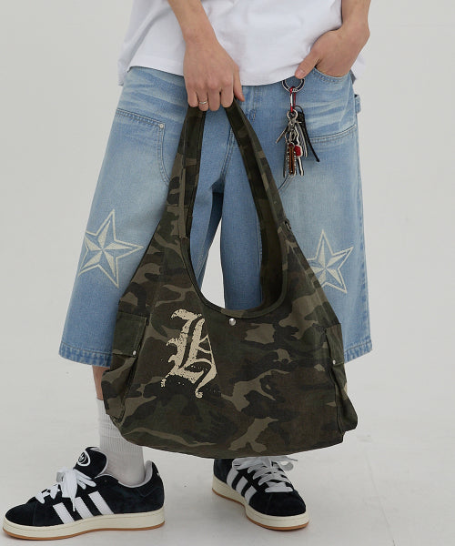Double-sided hobo bag 2 COLOR