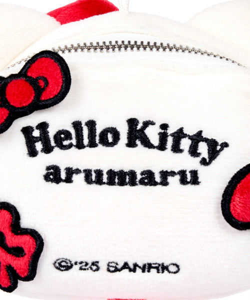HELLO KITTY x ARUMARU POOP BAG KEY RING_WHITE