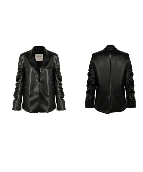 Plissé jacket