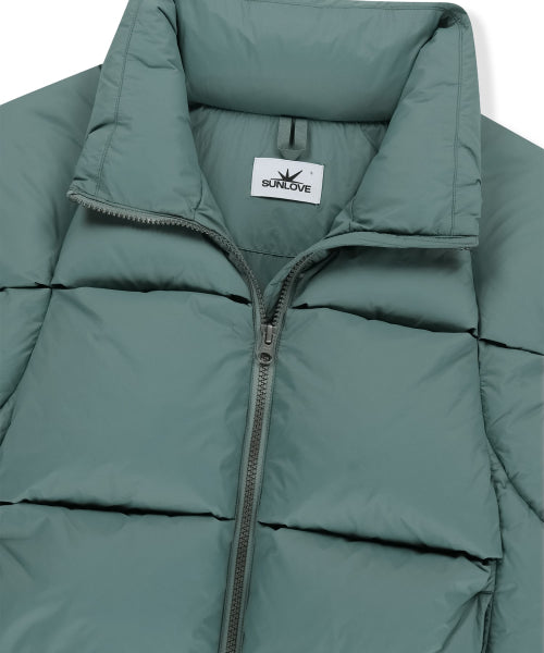 Toray Slice Down Jacket Green
