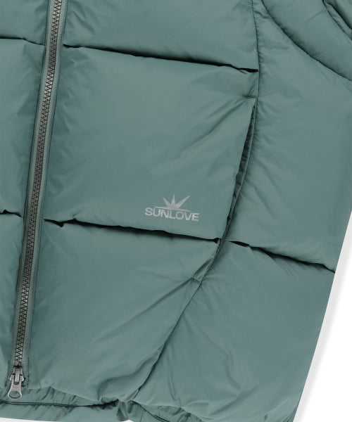Toray Slice Down Jacket Green
