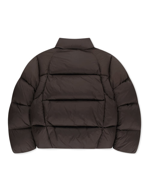 Toray Slice Down Jacket Brown
