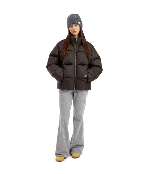 Toray Slice Down Jacket Brown
