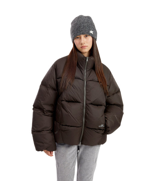 Toray Slice Down Jacket Brown