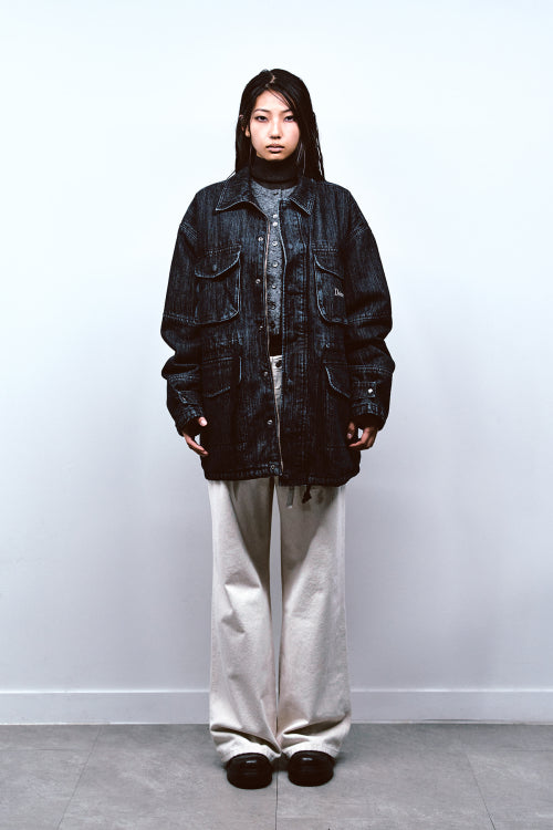 CHAIN DENIM M51 FIELD JACKET IN BLUE