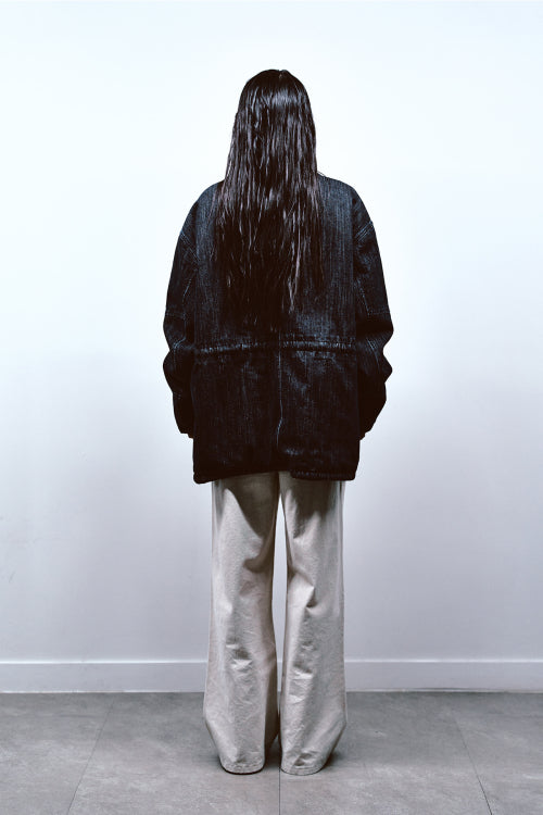 CHAIN DENIM M51 FIELD JACKET IN BLUE