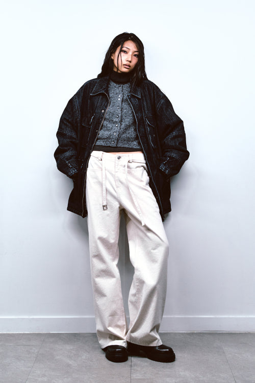 CHAIN DENIM M51 FIELD JACKET IN BLUE