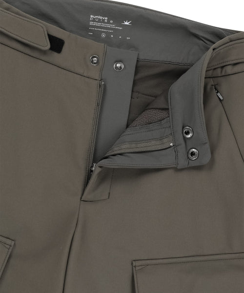 Velo Softshell Cargo Pants Brown