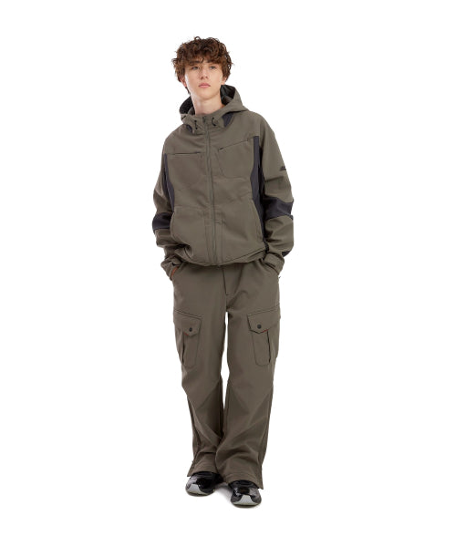 Velo Softshell Cargo Pants Brown