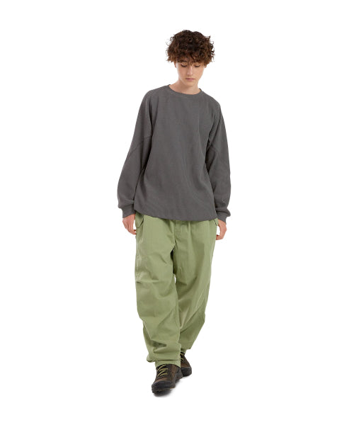 Aero Waffle LS Tee Black