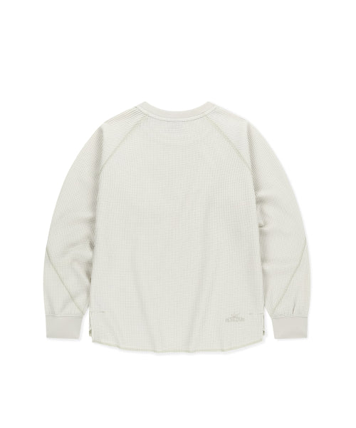 Aero Waffle LS Tee Stone